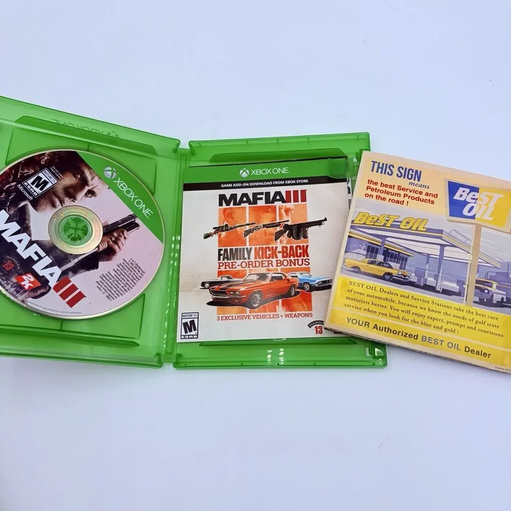 Mafia III 3 (Microsoft Xbox One, 2016)